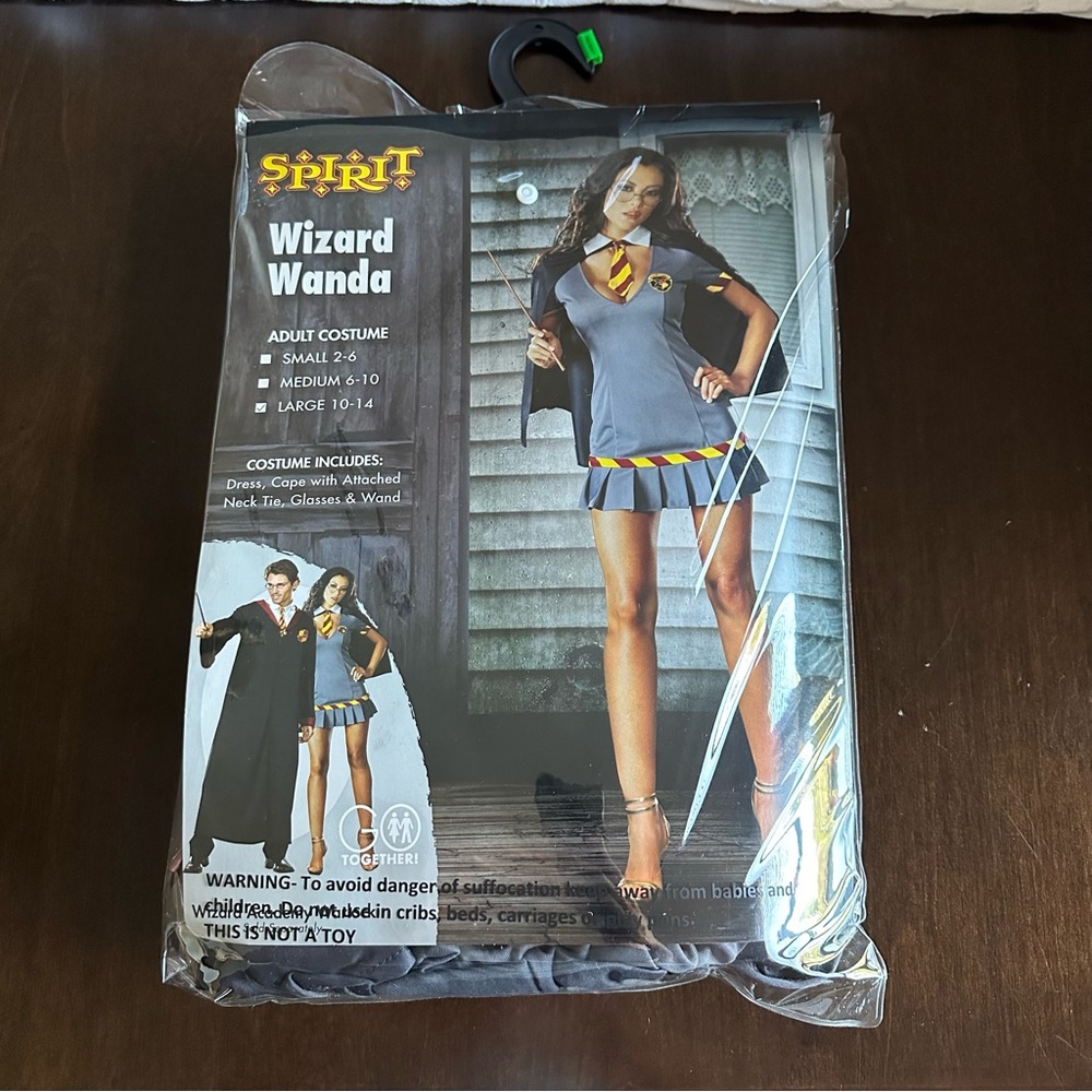 Harry Potter Adult Costume, Size Large
